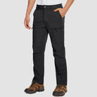 Men's Hiking Pants with 6 Pockets,Water Resistant Ripstop Outdoor Pants,Lightweight Quick Dry