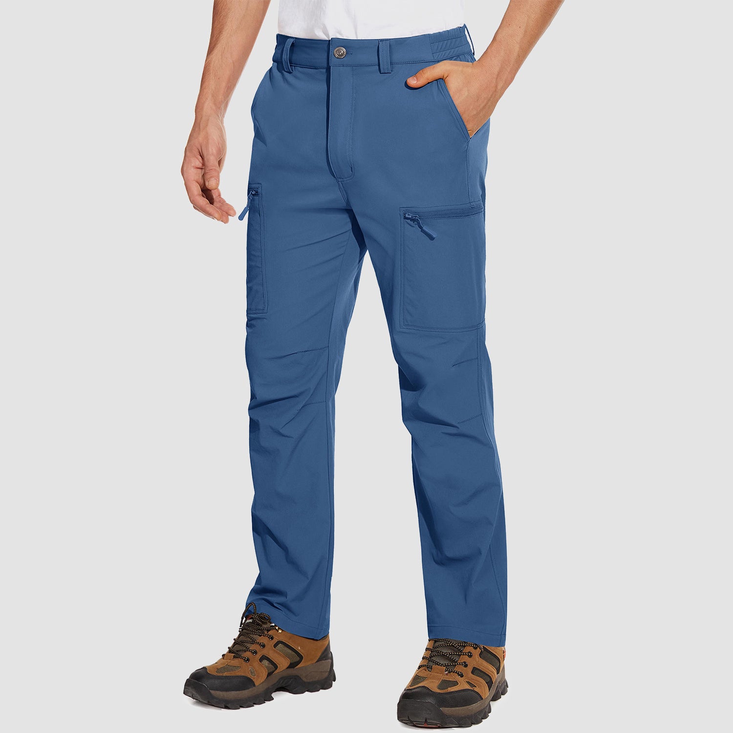 Men's Pants Water Resistant Stretch Straight Leg Cargo Pant