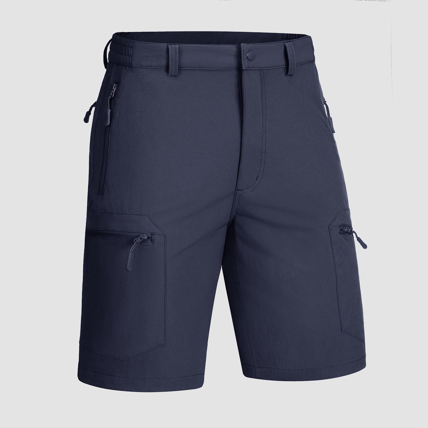 Mens walking shorts 2025 with zip pockets