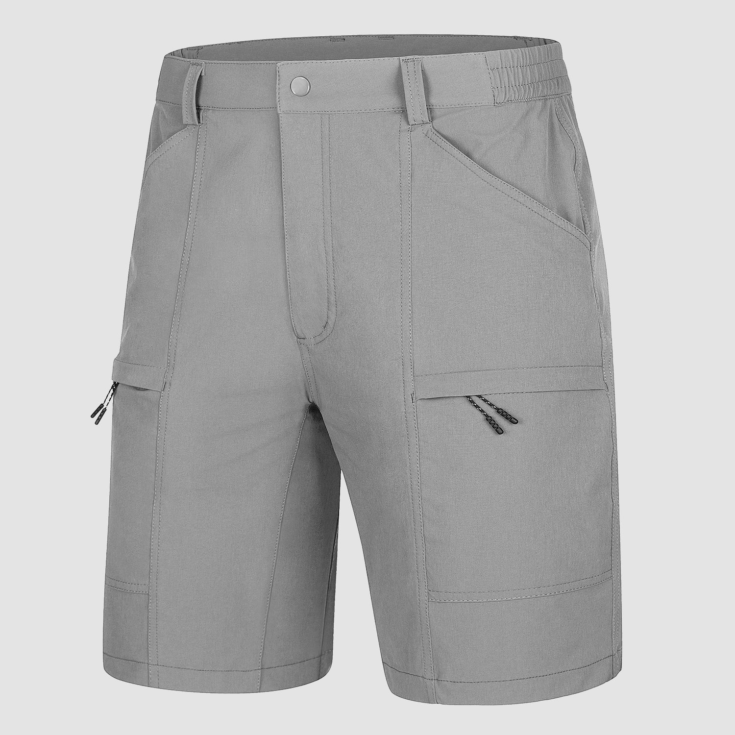 Men's Hiking Shorts with 5 Pockets Water-Resistant Ripstop Quick Dry Fishing Shorts