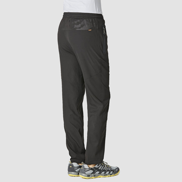 Men Track Summer Lightweight Quick Dry Sweatpants With Zipper Pockets