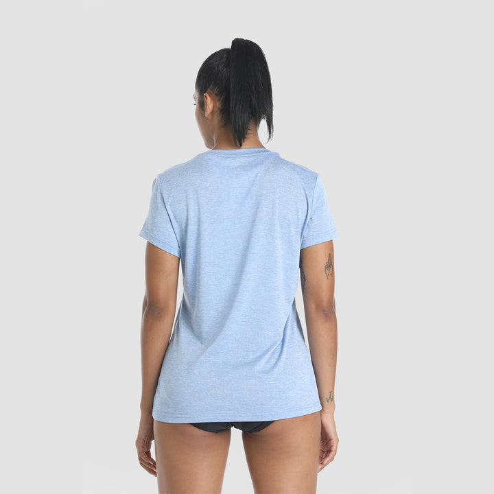 Women's Short Sleeve T-Shirt Quick Dry UPF 50+ Running Workout Tee