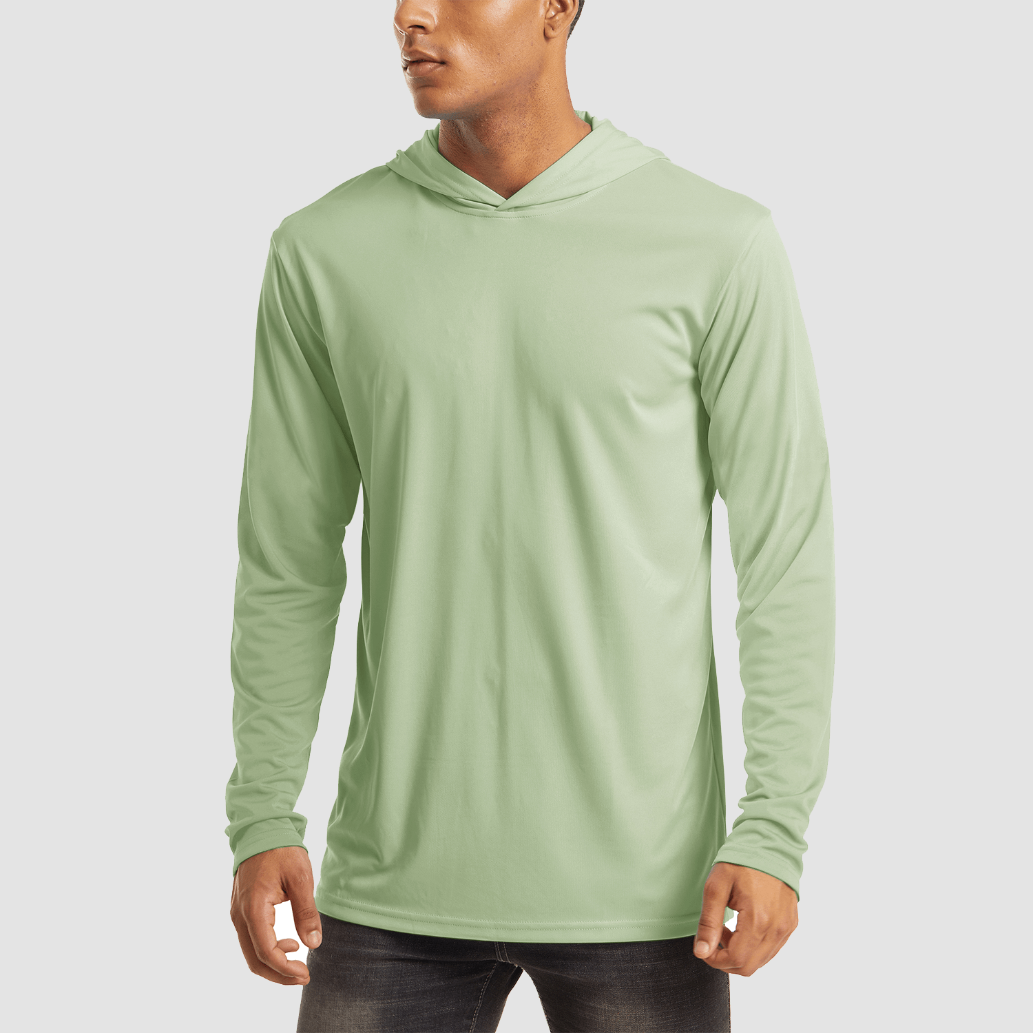 Men's Hook M' Long Sleeve Shirt - Lime Mahi 2 - Ramsey Outdoor