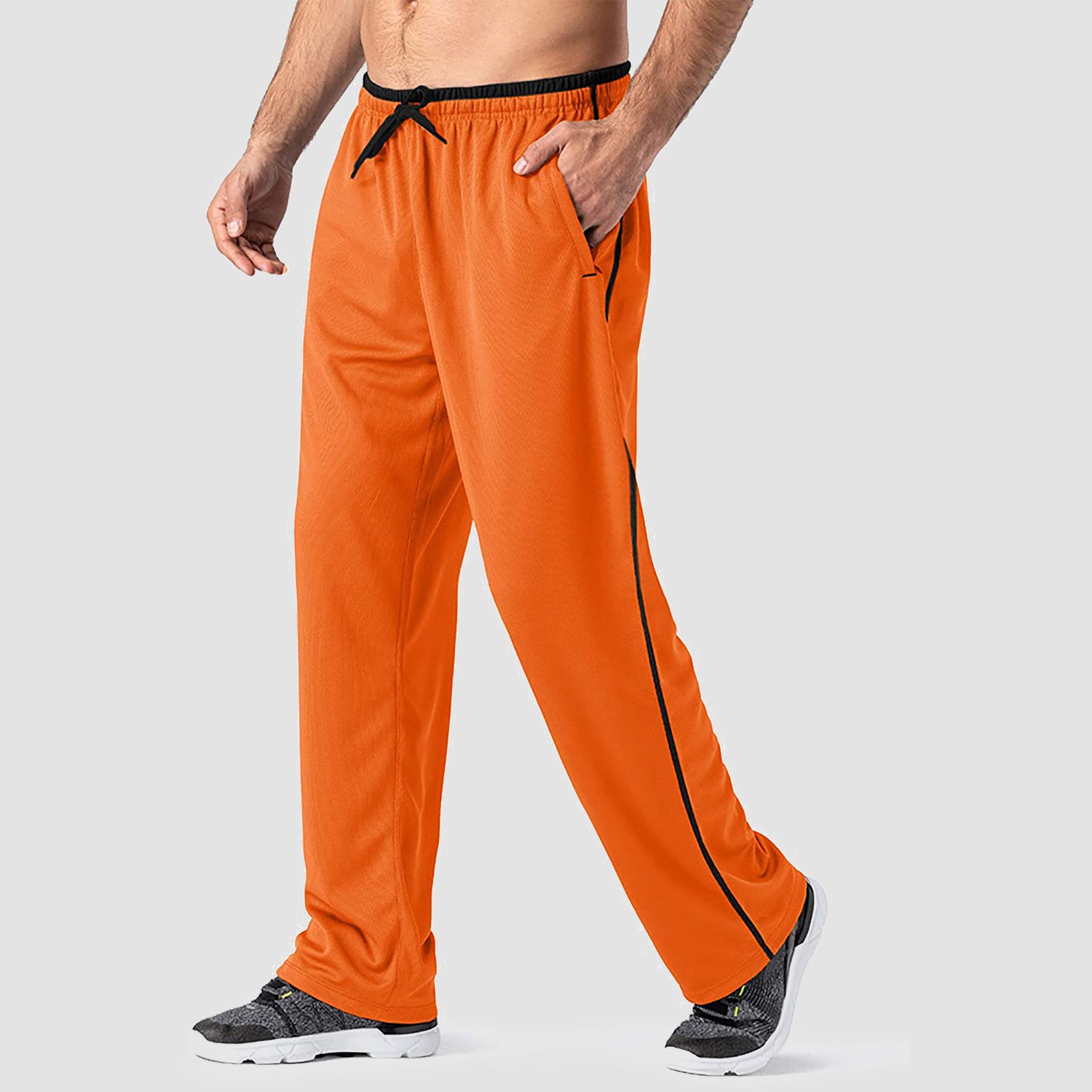 Men's mesh online sweatpants