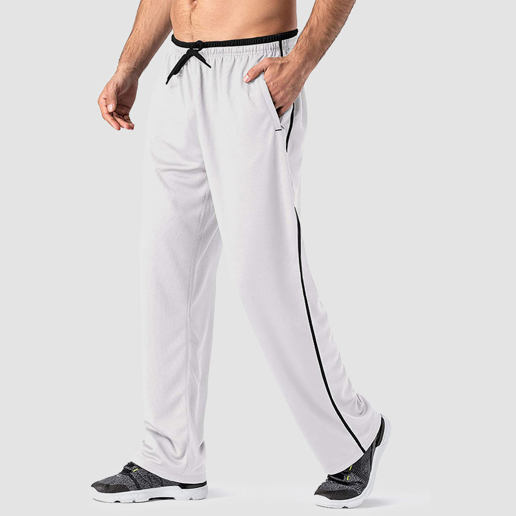 Men's Lightweight quick-drying&loose-fitting mesh sweatpants for training and fitness