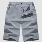 Men Knee Length Shorts Lightweight Thin Quick Dry Cargo Shorts