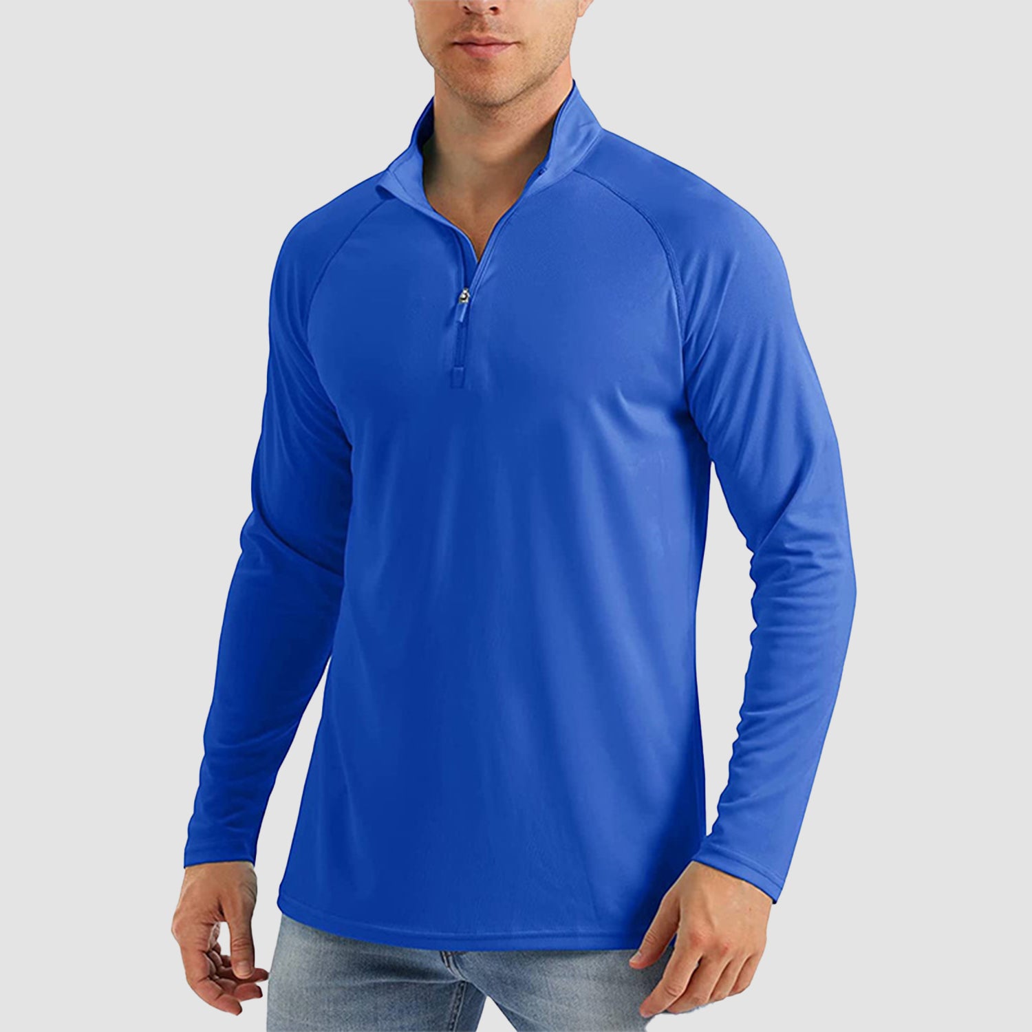 Men's Long Sleeve Shirt UPF 50 Quick Dry for Outdoor Sports