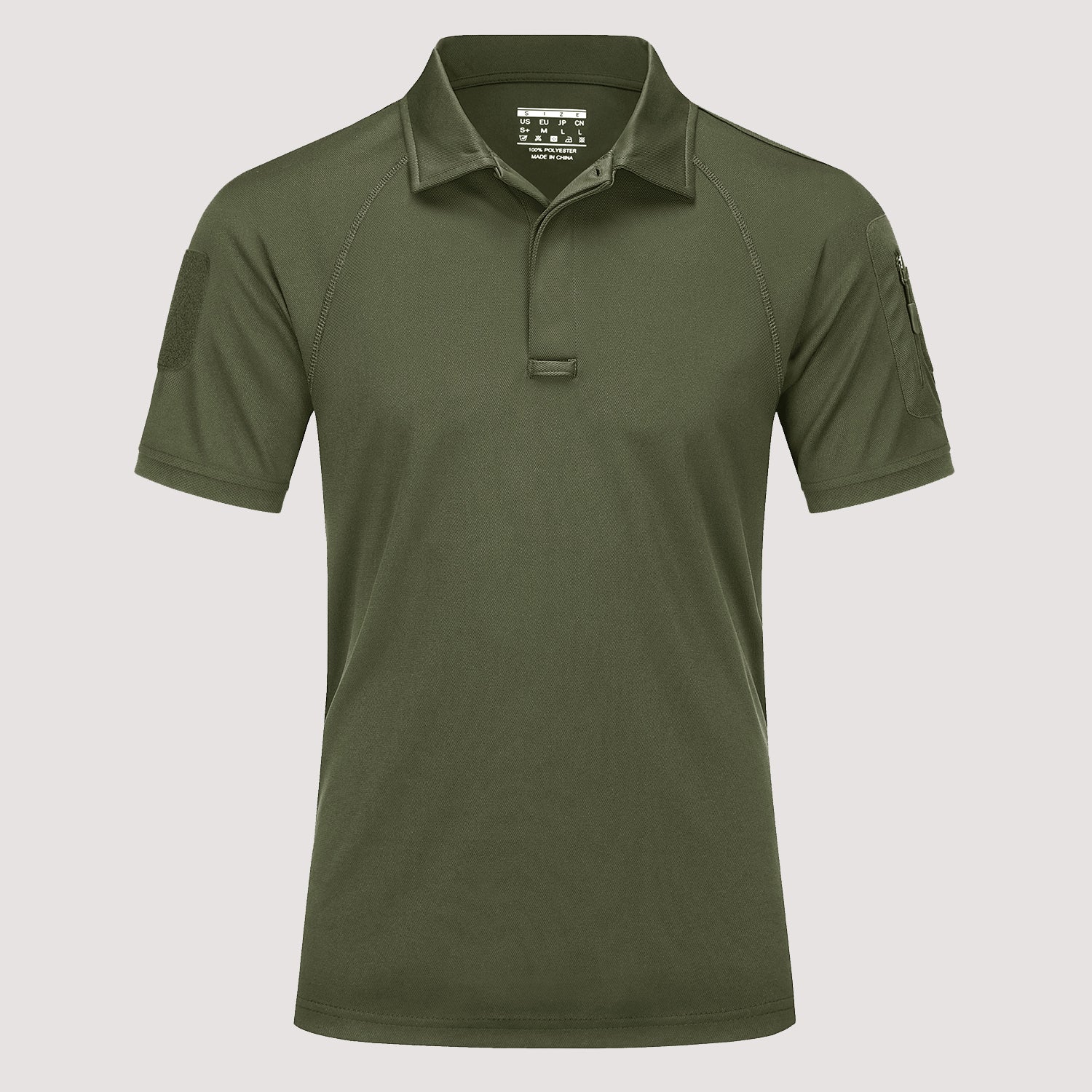 Olive green hot sale golf shirt