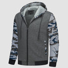 Men's Full Zip Hoodie Sherpa Lined Fleece Jacket Heavyweight Sweatshirts for Winter