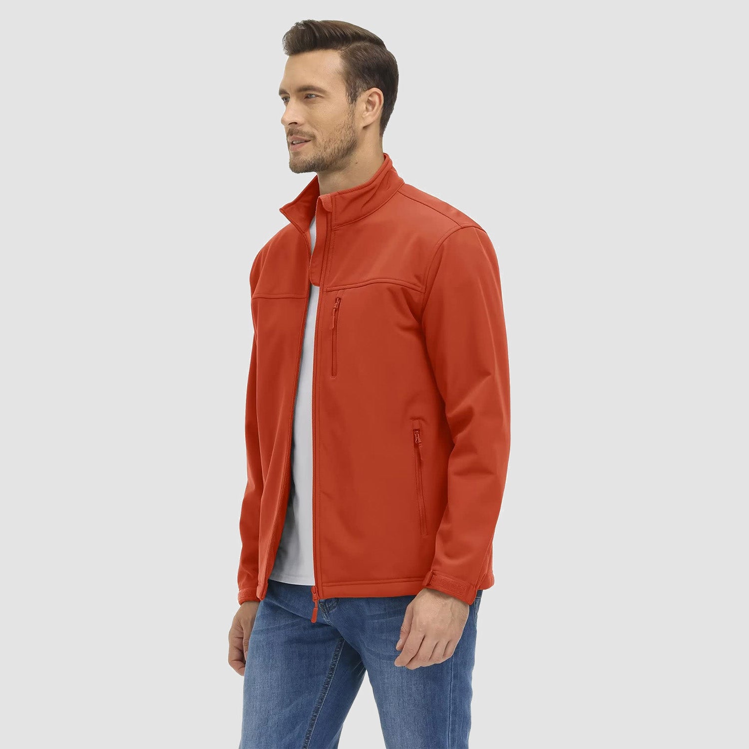 Lightweight fleece lined waterproof jacket on sale