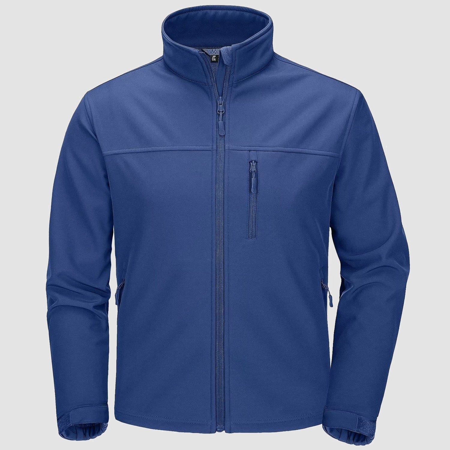 Men's Fleece Lined Jacket Lightweight Waterproof Jacket for Outdoors