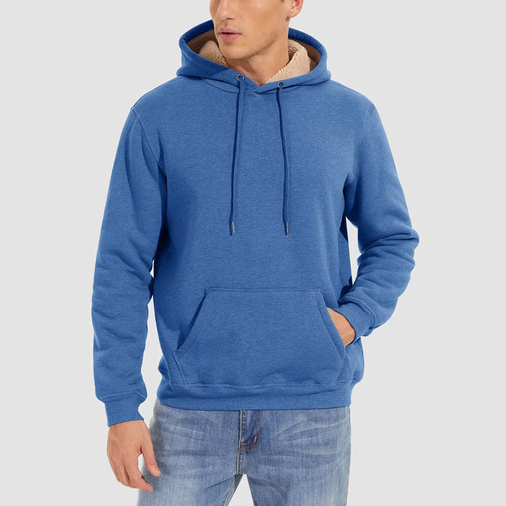 Men's Hoodie Sweater Fleece Pullover Hoodies Sweatshirt - MAGCOMSEN