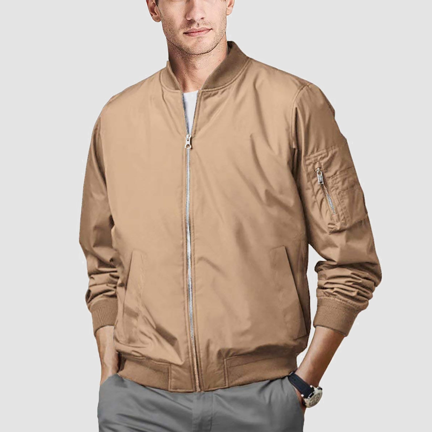 Men's Jacket | Windproof Casual Jacket Outwear | MAGCOMSEN