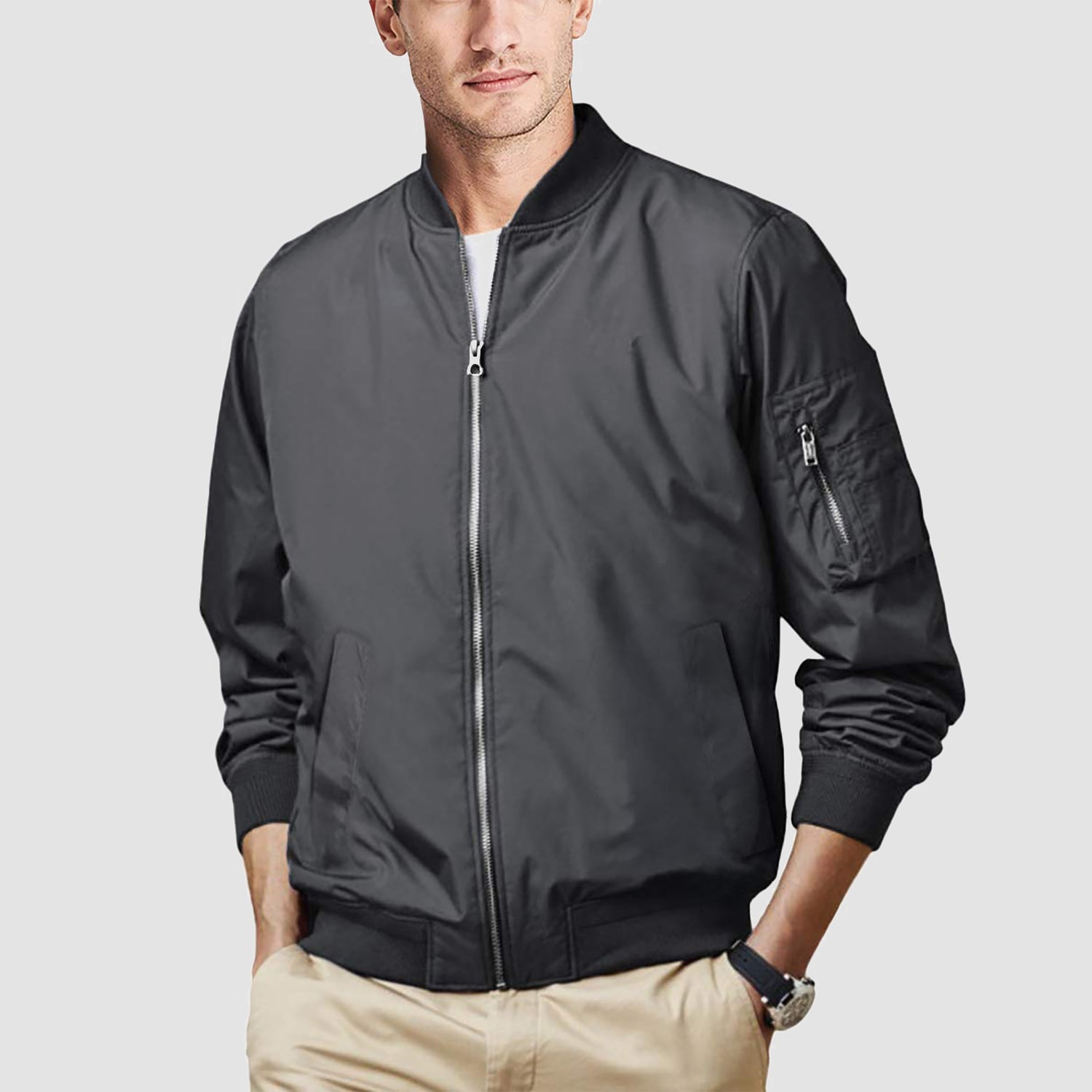 Men's Jacket | Windproof Casual Jacket Outwear | MAGCOMSEN