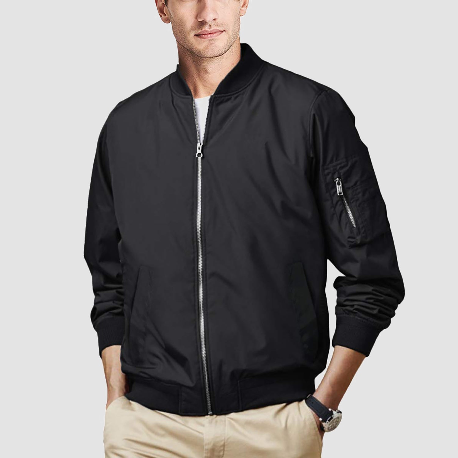 Men's Jacket | Windproof Casual Jacket Outwear | MAGCOMSEN