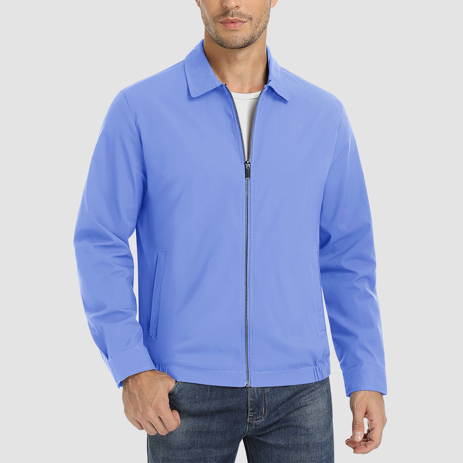 Sky Blue Men Seersucker Blazer Slim Fit Suit Casual Tuxedos Groom Wear  Jacket | eBay