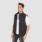 Men's Lightweight Vest Windproof Sleeveless Jacket Outdoor Hiking Camping Fishing Photography Gilet with Zip Pockets