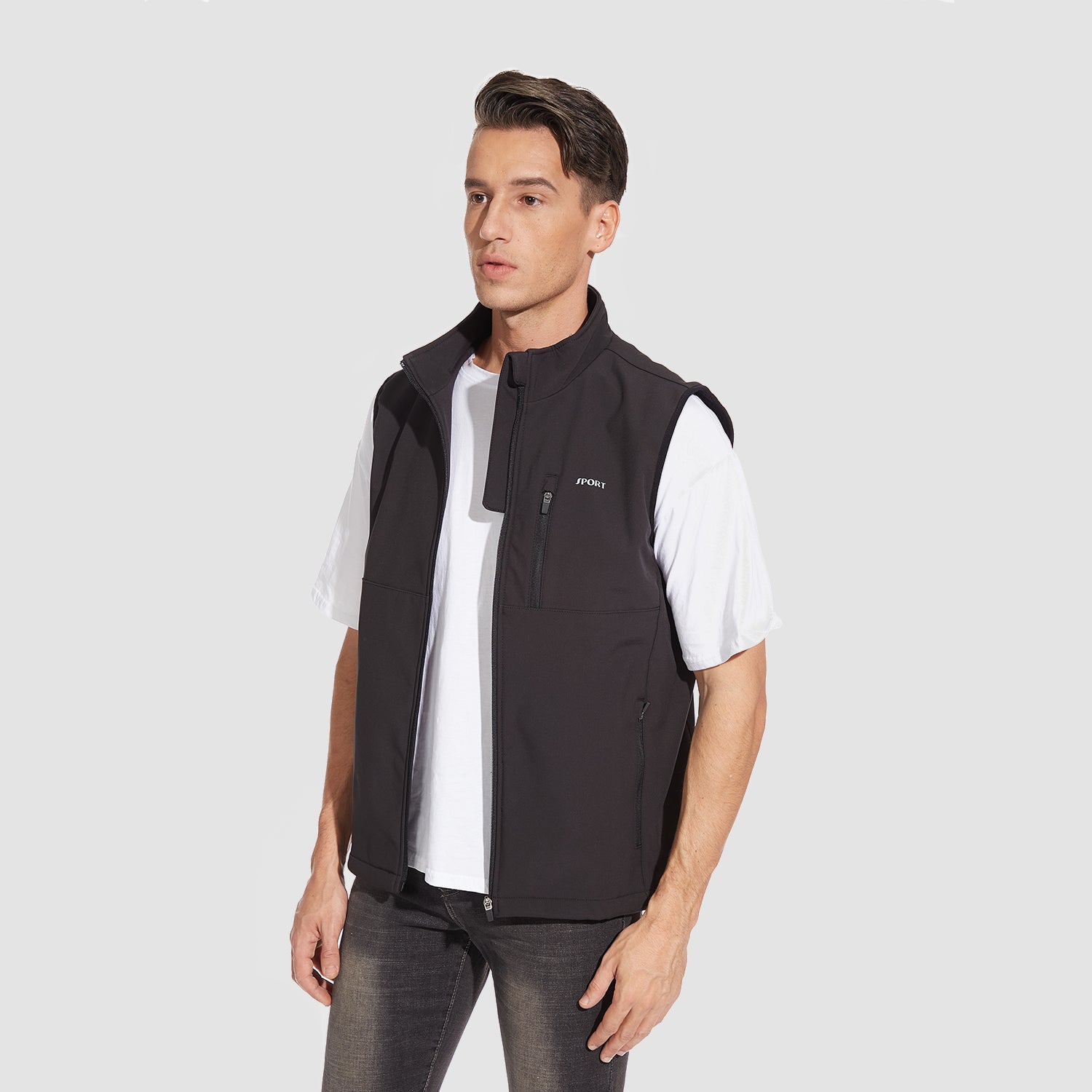 Men's Lightweight Vest Zip-up Sleeveless Jacket for Outdoors – MAGCOMSEN