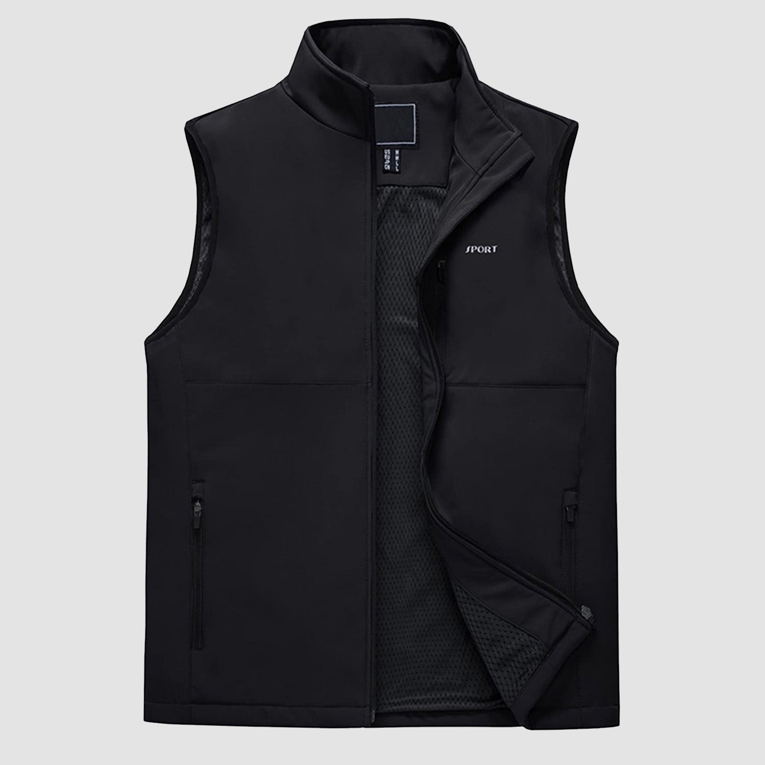 Men's Lightweight Vest Zip-up Sleeveless Jacket for Outdoors – MAGCOMSEN