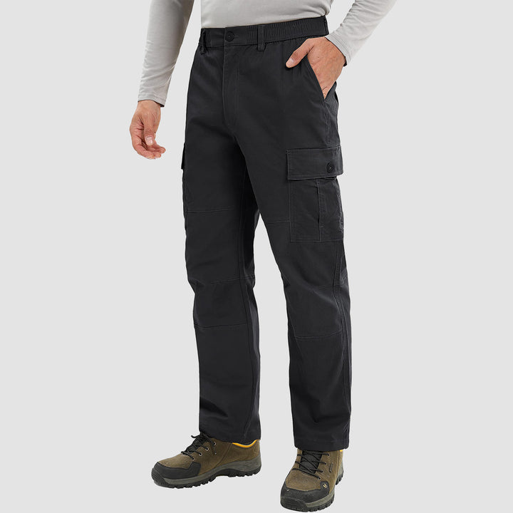 Men's Cargo Pants Straight Fit Work Pants - MAGCOMSEN