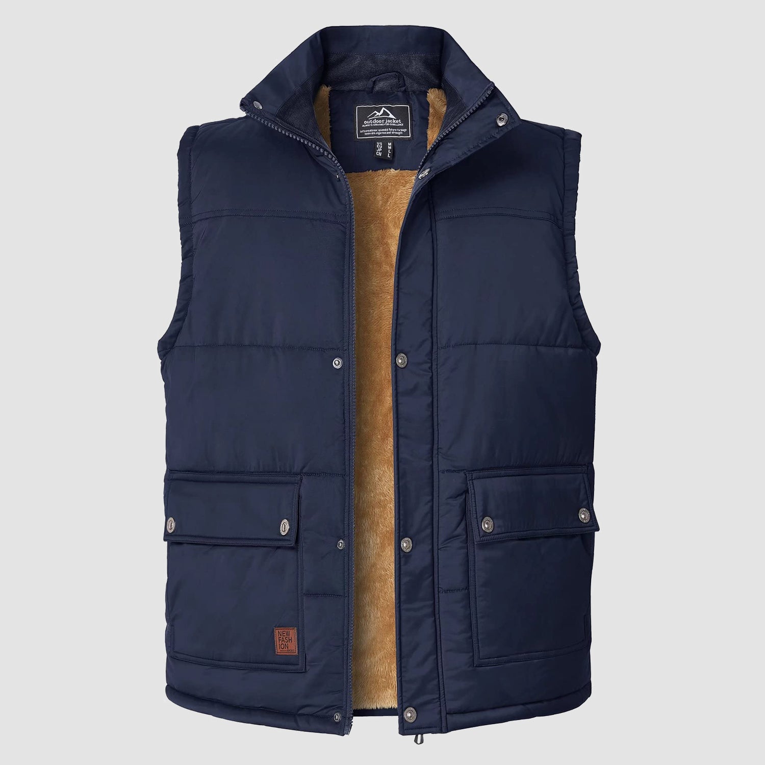 High-End Men's 90 Percent White Duck Down Vest High-Quality Winter Warm Vests  Winter Jackets For Men Короткий Пуховик 재킷