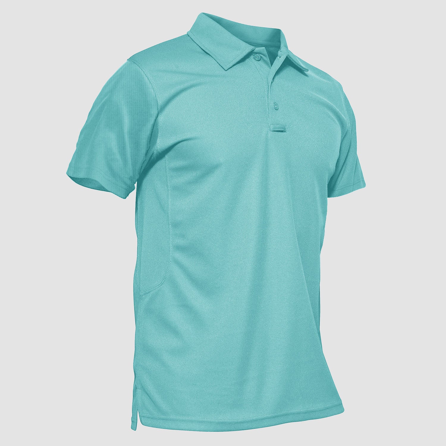 Grunt Style Men's Short Sleeve Button Lightweight Shirt Blue Size