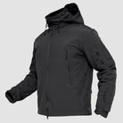 Men's Tactical Jacket Winter Snow Ski Jacket Water Resistant Softshell Fleece Lined Winter Coats Multi-Pockets
