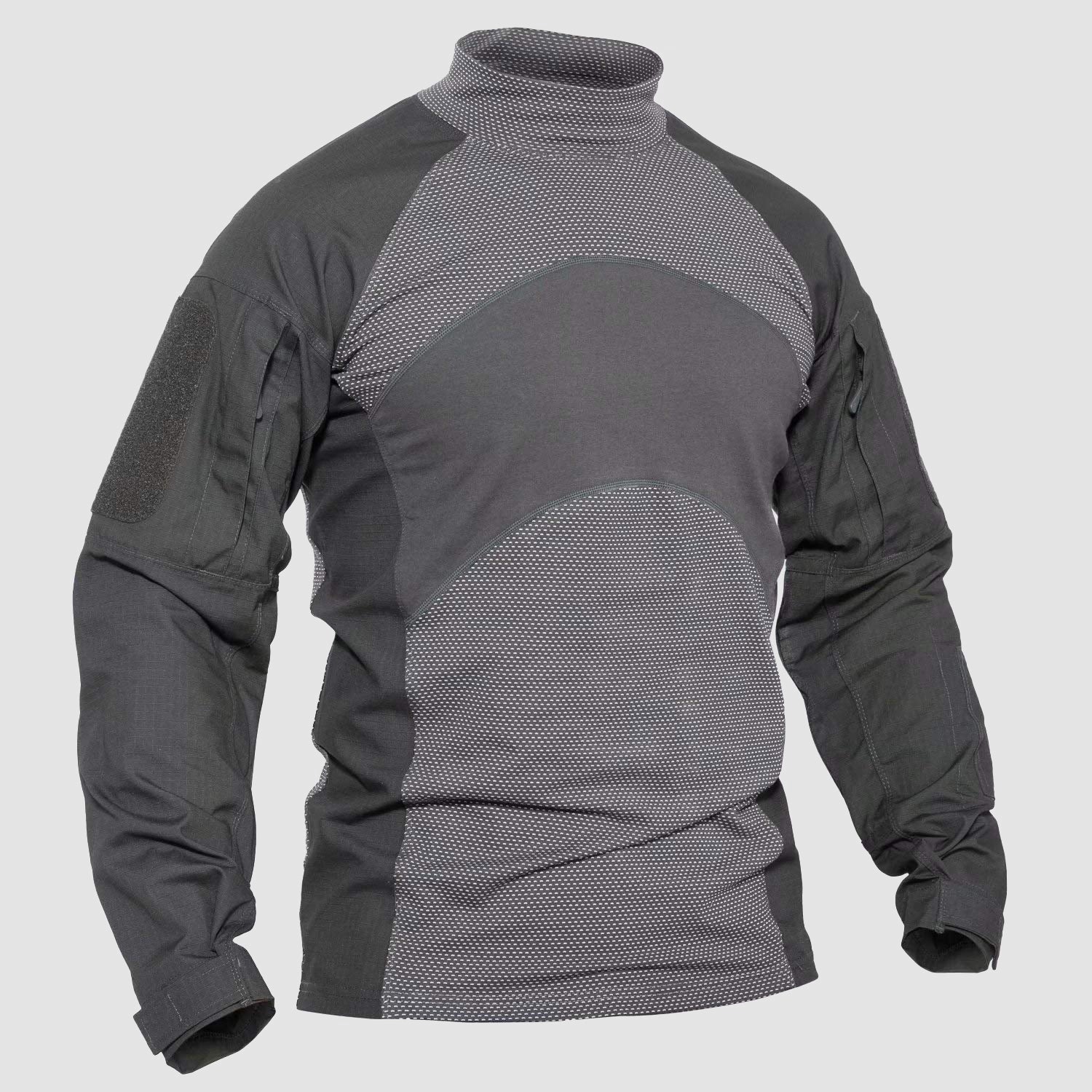 Men's Tactical Shirts Long Sleeve Military Combat Shirts with