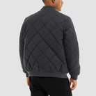 Men's Winter Bomber Jacket Outerwear with Zipper Pockets Thicken Warm Windbreaker Coats