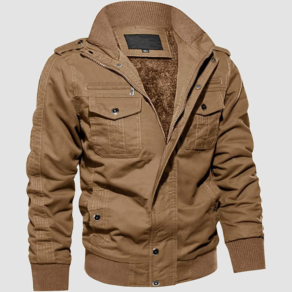 MAGCOMSEN Men´s Tactical Jacket Military Jackets for Men Warm