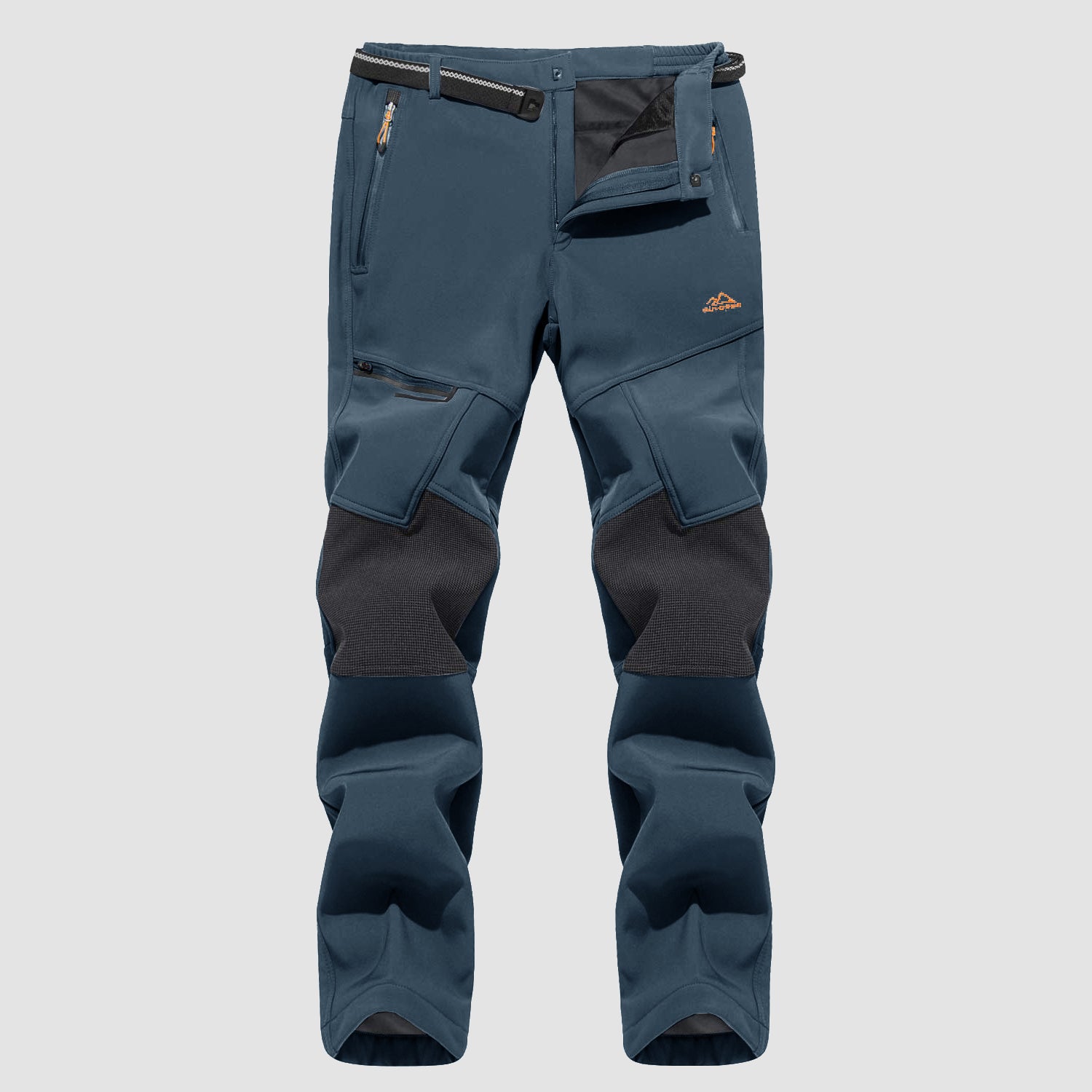 MAGCOMSEN Men's Winter Pants Ski Snow Hiking Pants Water Resistant  Softshell Outdoor Pants