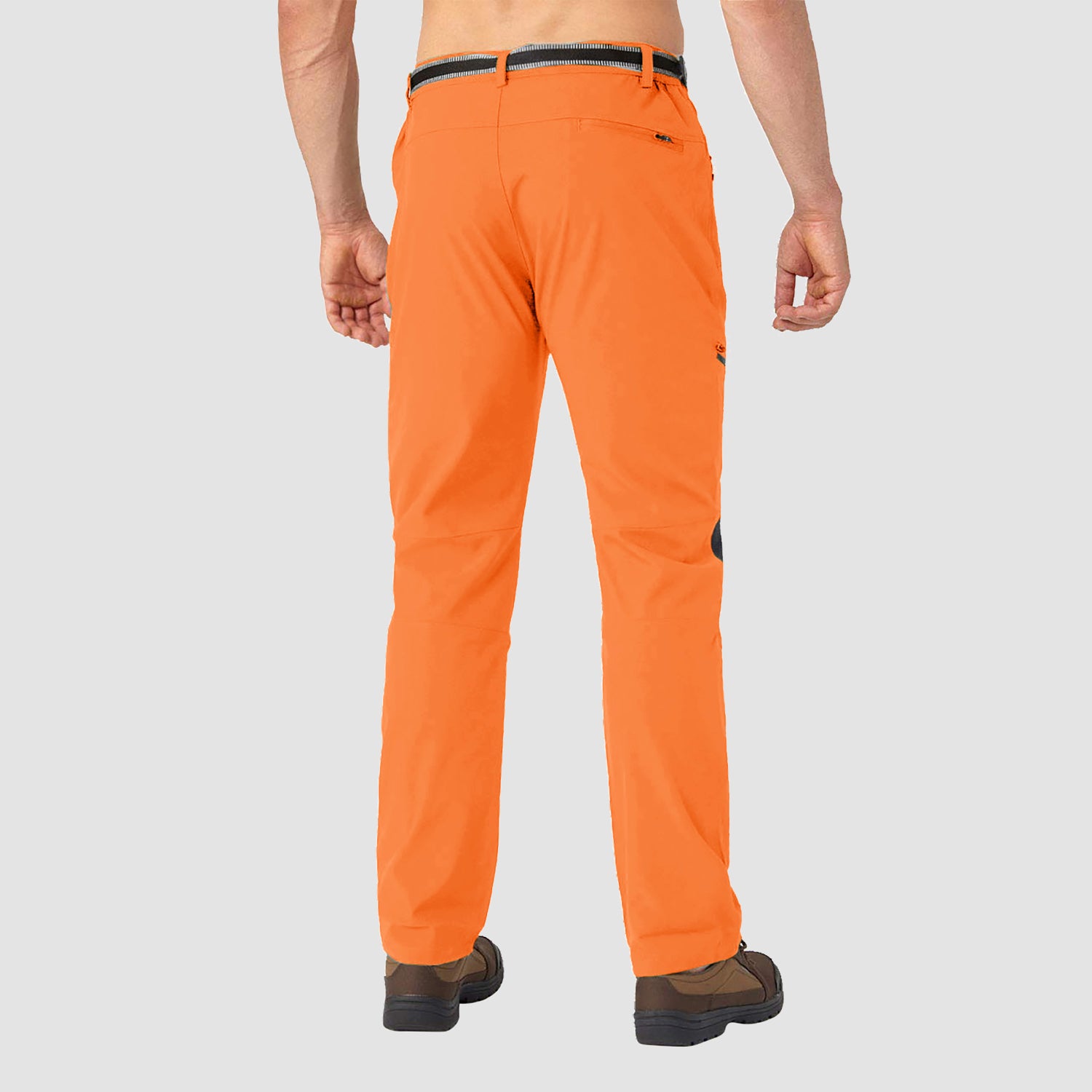 Men's Winter Pants Fleece Lined Ski Snow Pants Water Resistant with 4 Zip Pockets