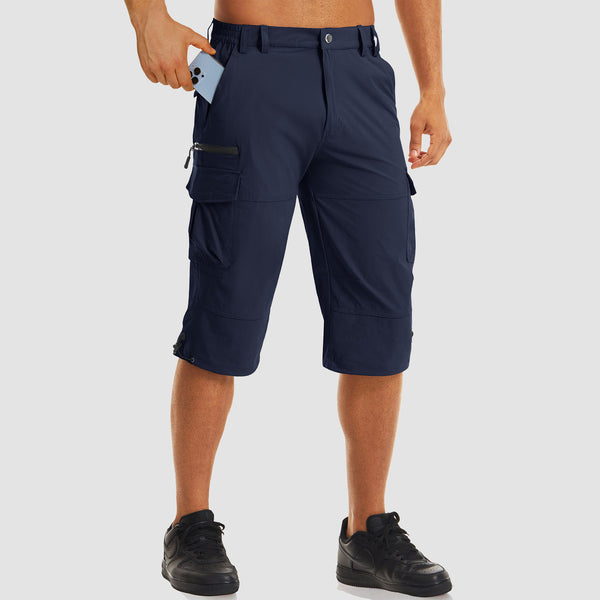 【Buy 4 Get the 4th Free】Men's 3/4 Capri Quick Dry Sports Shorts