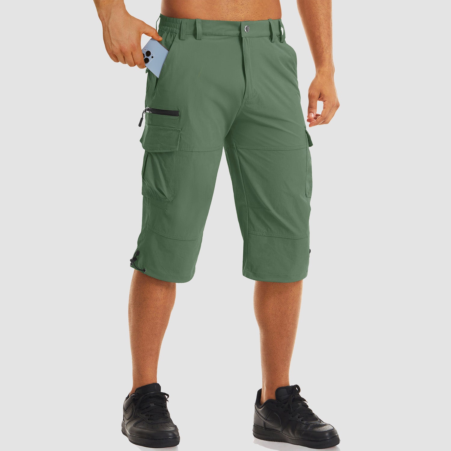 Men's 3/4 Capri Quick Dry Sports Shorts