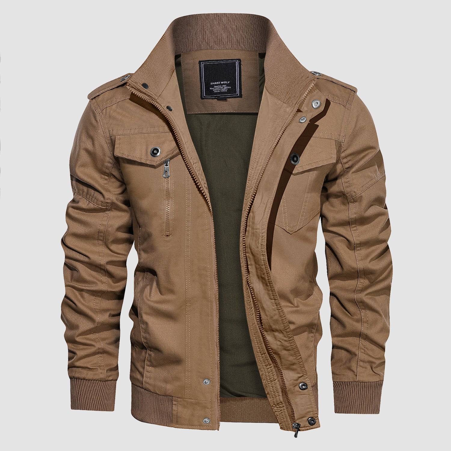 Hfyihgf Men's Cotton Line Shirt Jacket Lightweight Long Sleeve Button Down  Trucker Jacket Outwear Spring Fall Work Jackets(Gray,3XL) - Walmart.com