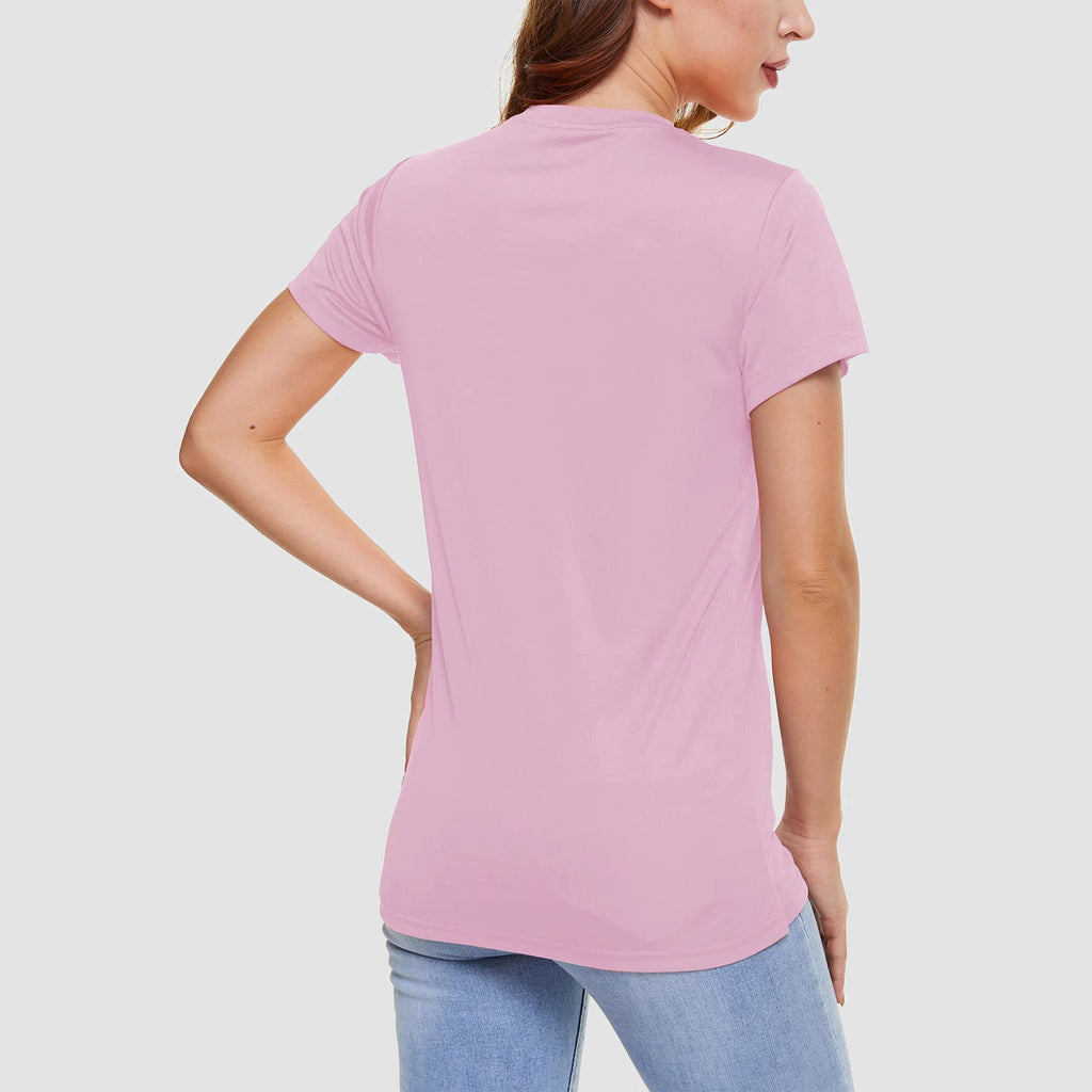 Women Casual T-Shirt Breathable UV Protection Outdoor Sports Quick Dry