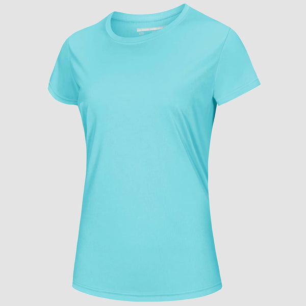 Women Casual T-Shirt Breathable UV Protection Outdoor Sports Quick Dry