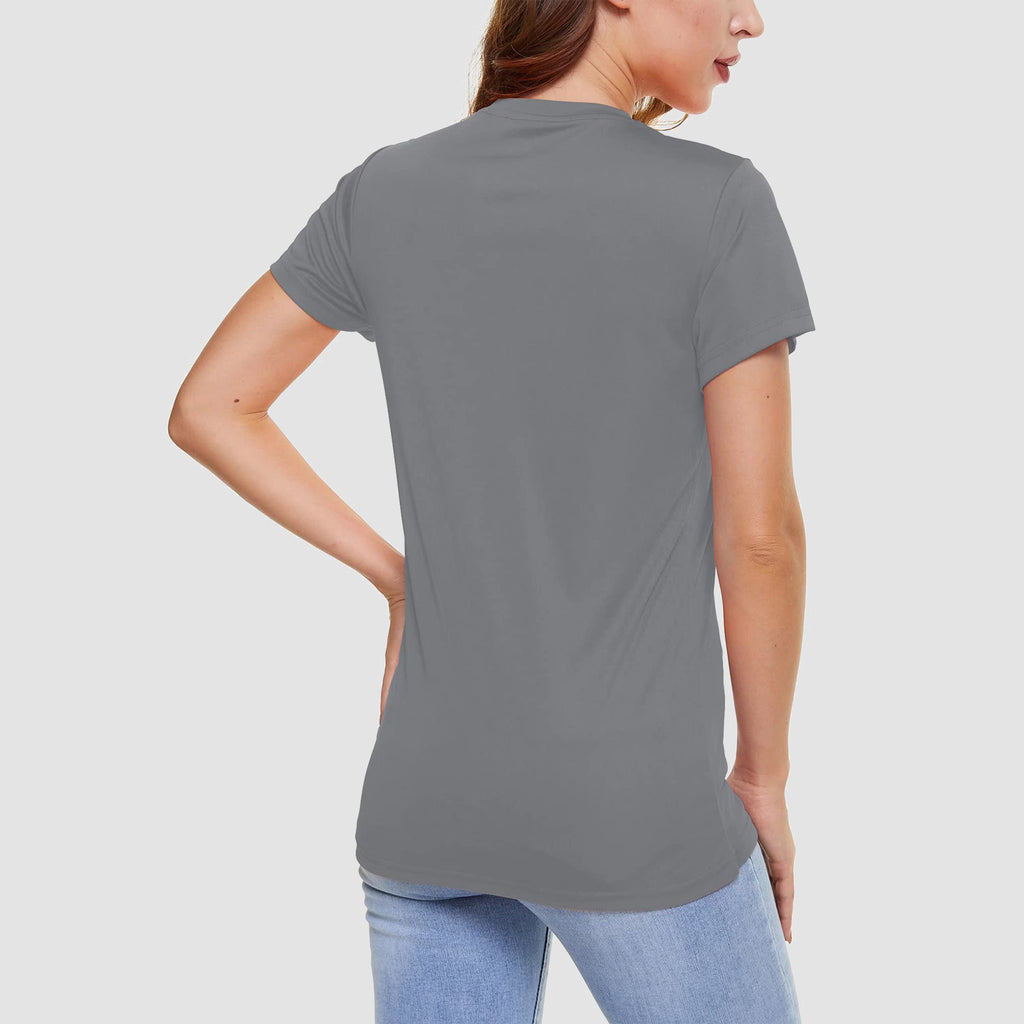 Women Casual T-Shirt Breathable UV Protection Outdoor Sports Quick Dry