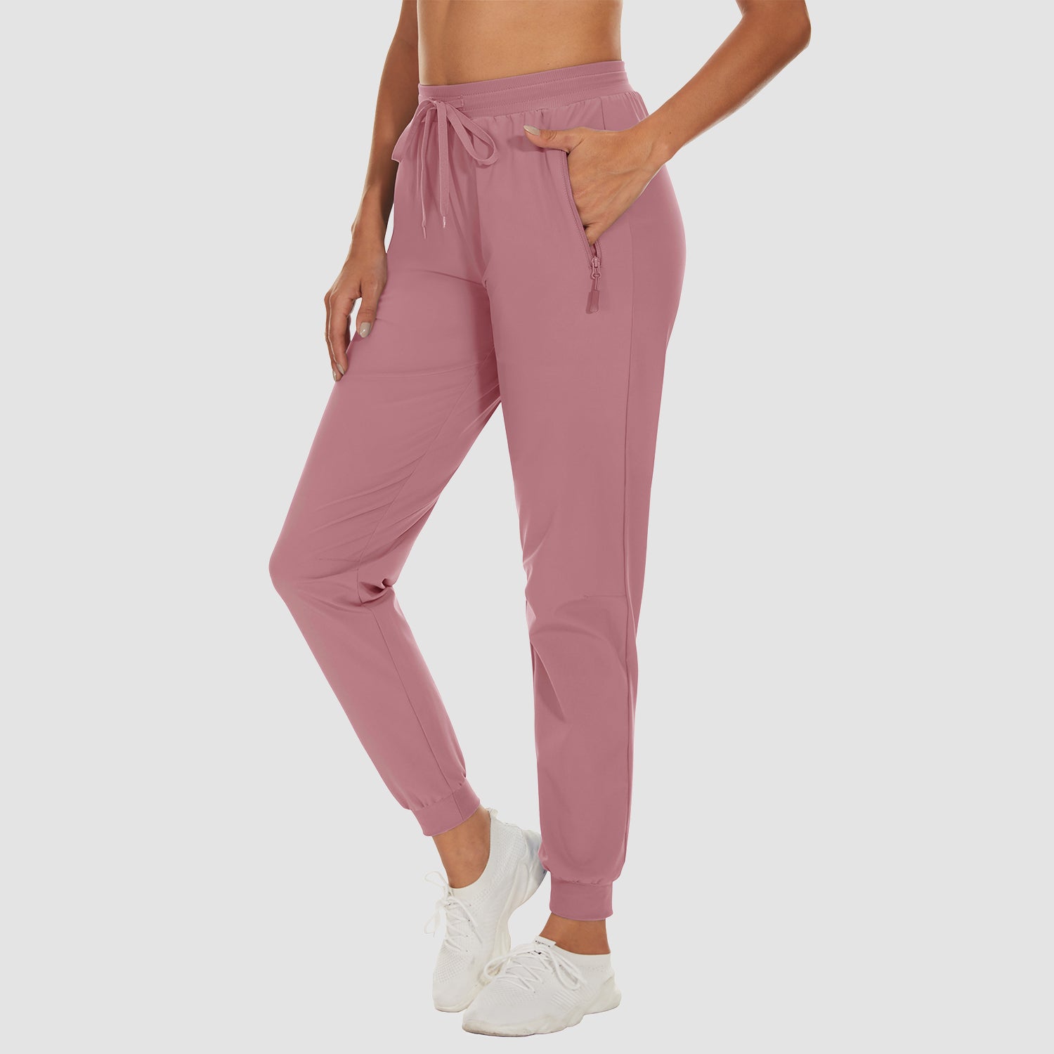 Women's workout pants with best sale zipper pockets