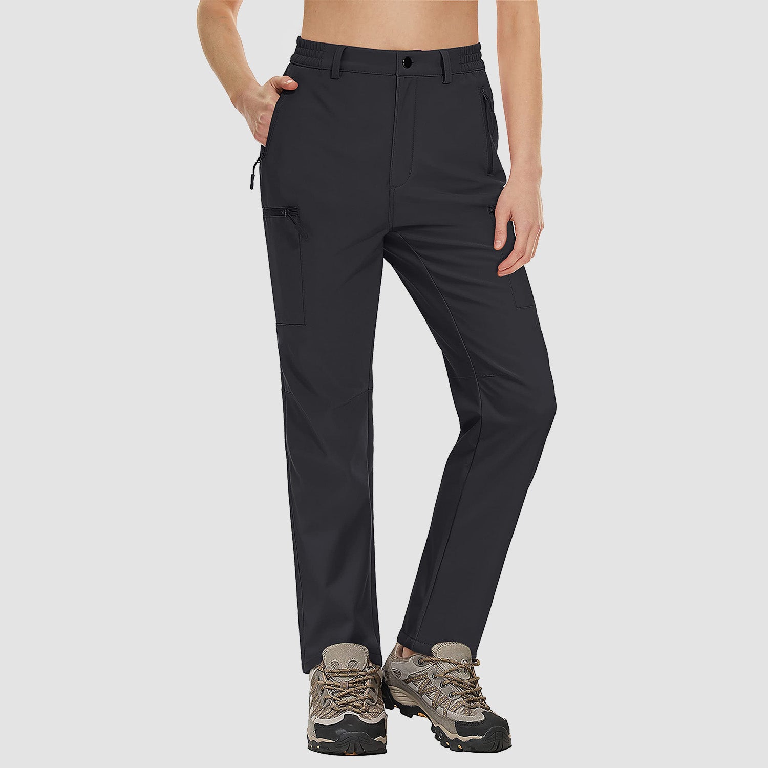 Women's fleece lined store waterproof pants