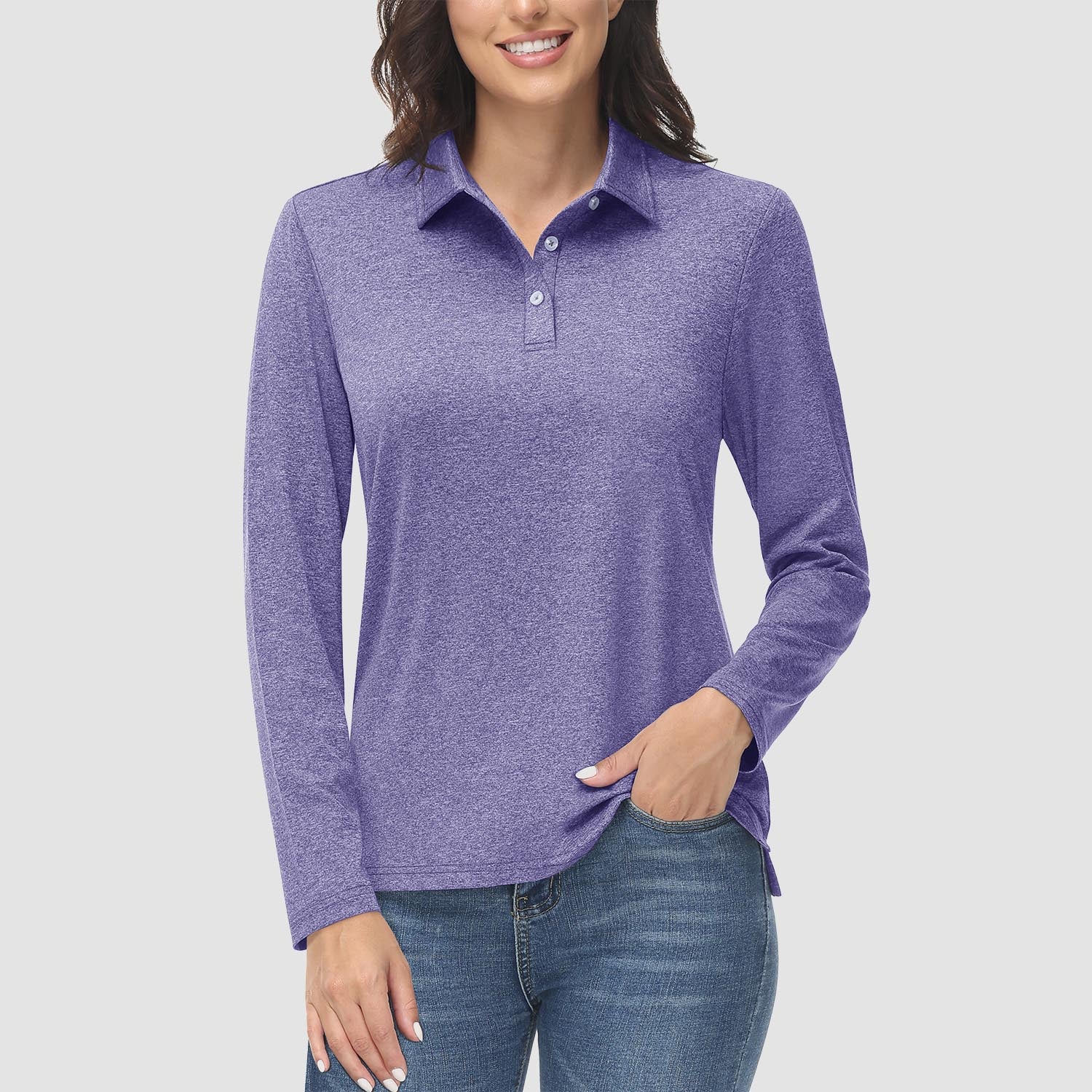 Long sleeve shop spf golf shirts