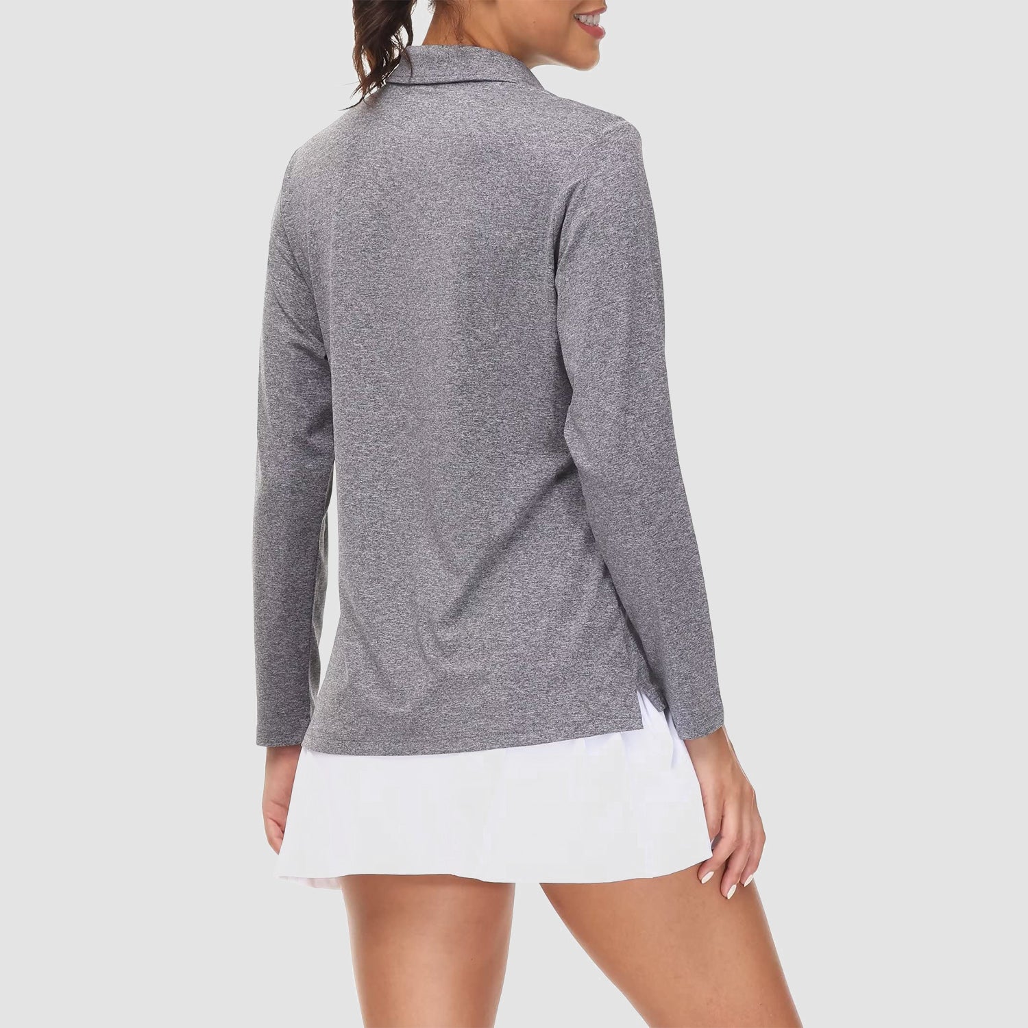 Women's Polo Shirts Long Sleeve UPF 50+ Sun Protection Golf Shirts Qui –  MAGCOMSEN