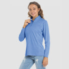 Women's Shirts Long Sleeve 1/4 Zip UPF50+ UV Sun Protection Shirts Quick Dry