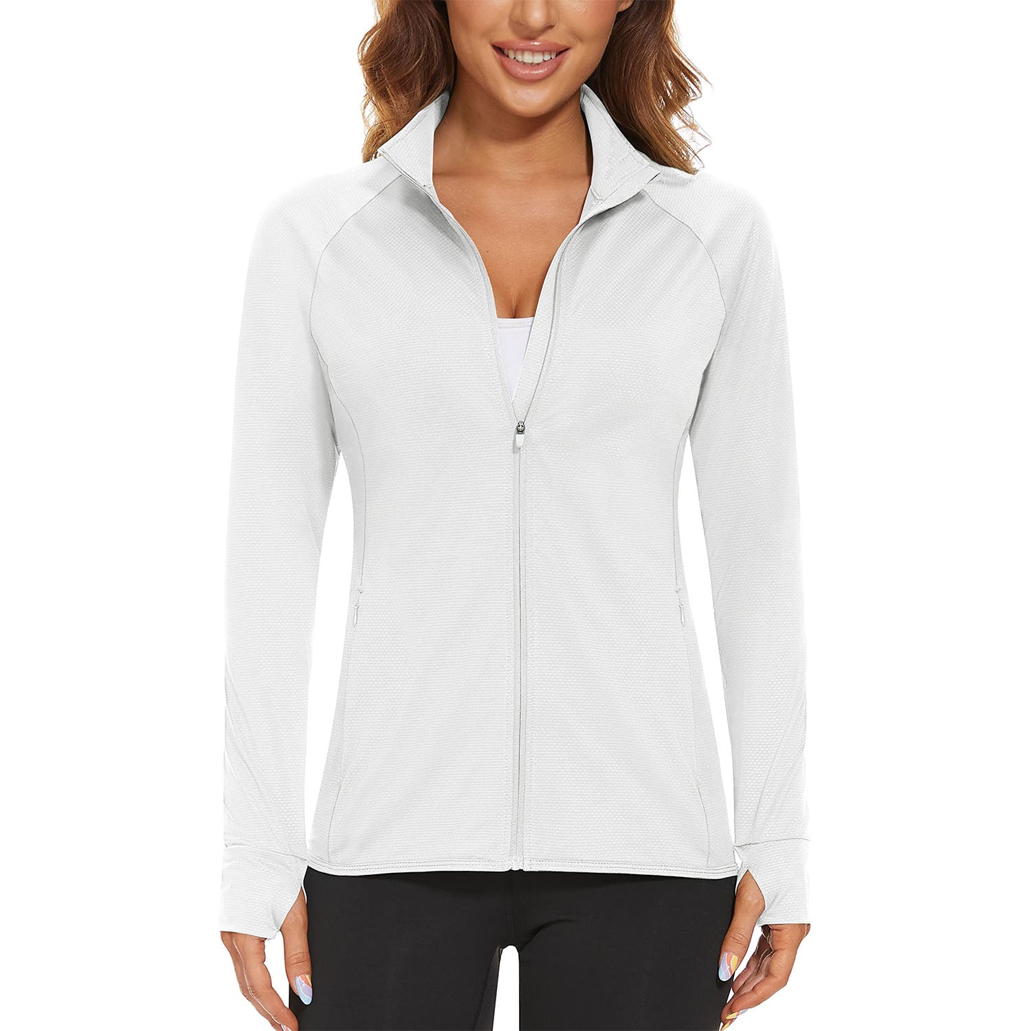 Women's Sun Protection Jacket Lightweight UPF50+ Long Sleeve Shirts ...