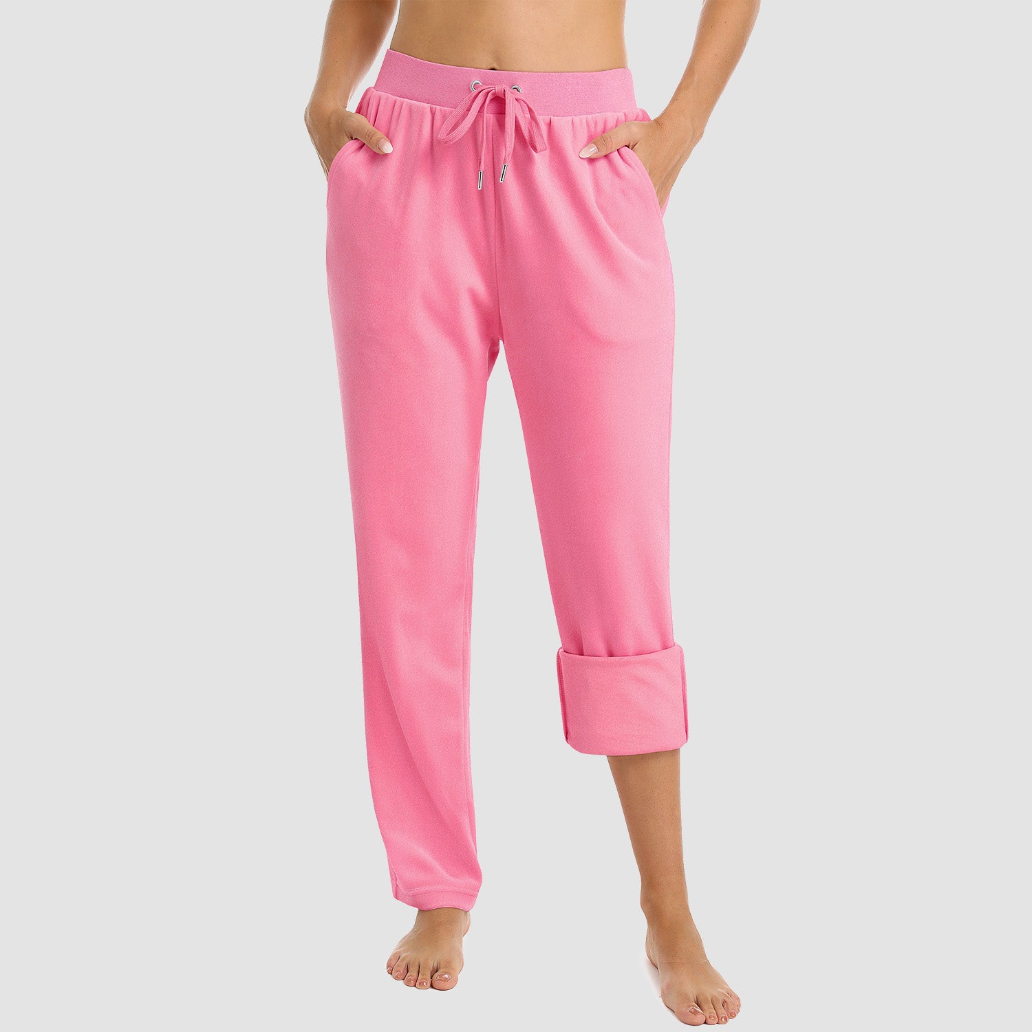 Fleece lined lounge online pants womens