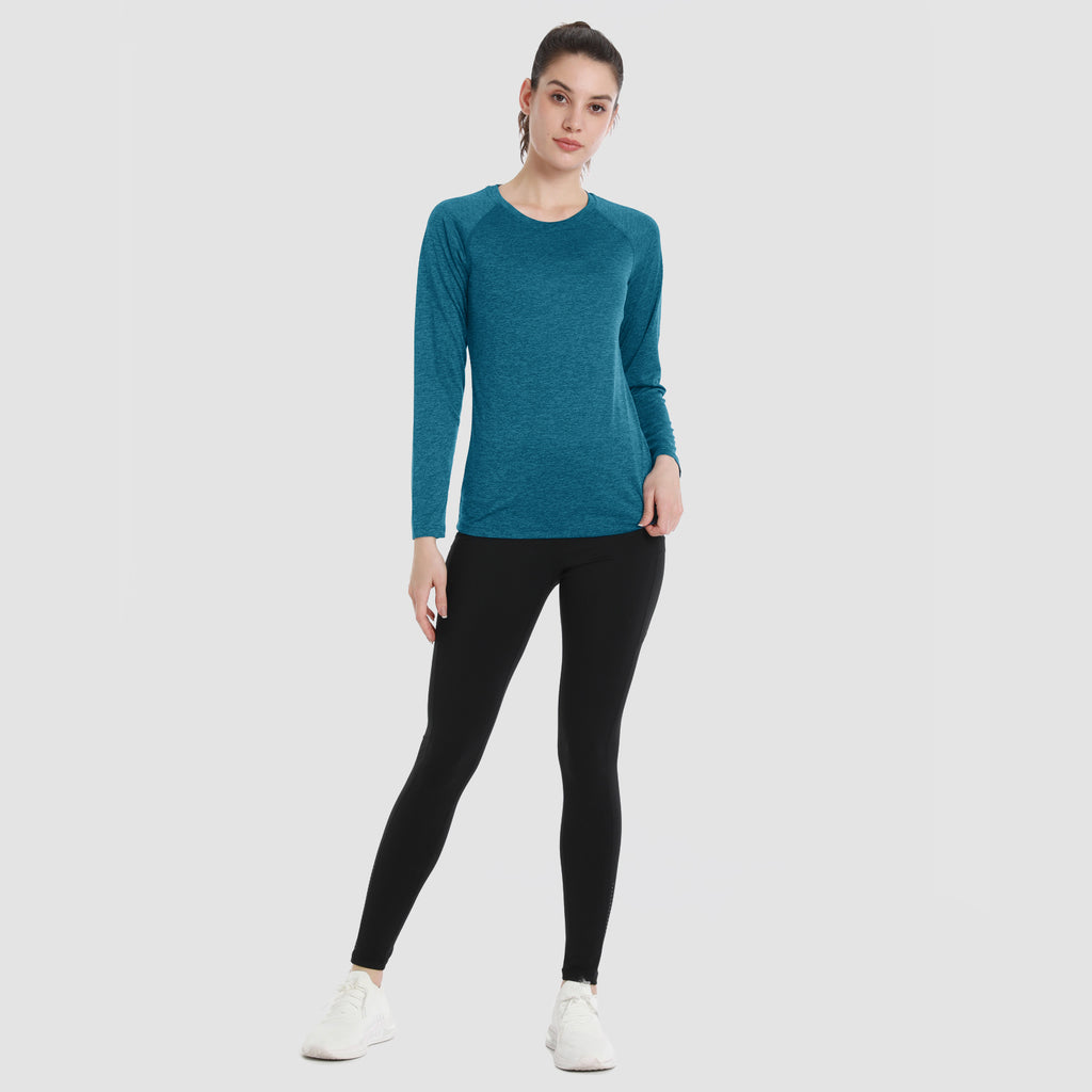 Women's UPF 50+ Sun Protection Shirts Long Sleeve Shirts for Hiking Fishing Workout Rash Guard