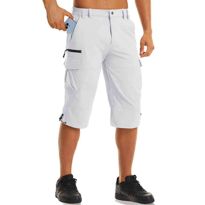 Men's 3/4 Capri Quick Dry Sports Shorts