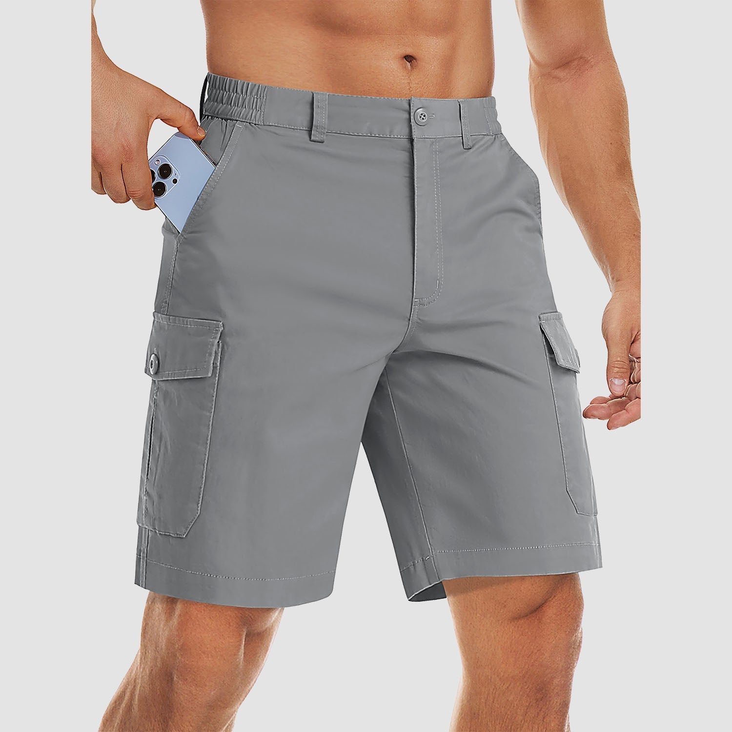 Men's Cargo Shorts Casual Work Shorts - MAGCOMSEN